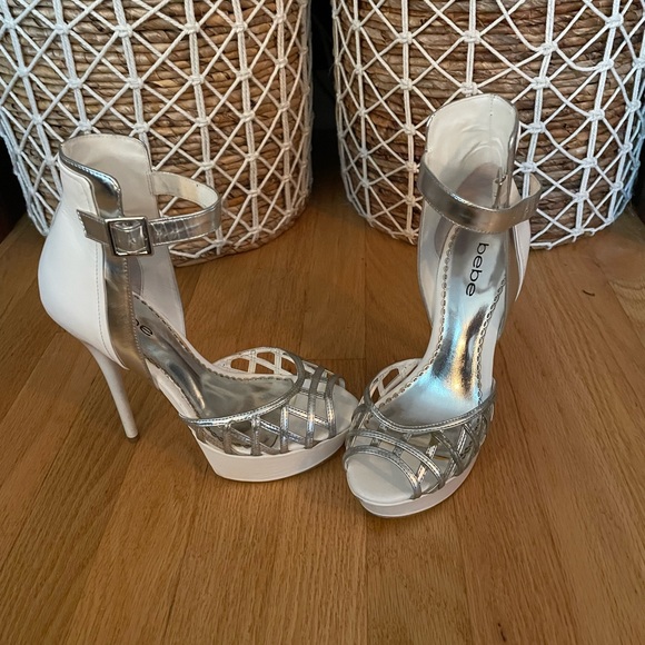 Bebe open toe heels - Picture 3 of 3